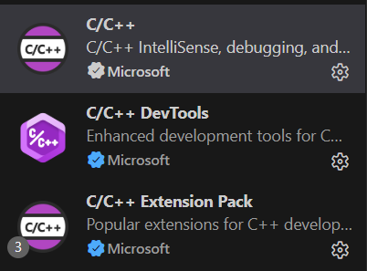 C++ extensions for vscode